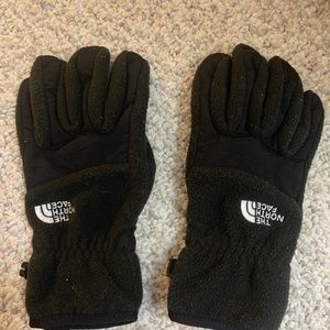 North face fleece gloves